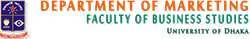 Department of Marketing, University of Dhaka Logo